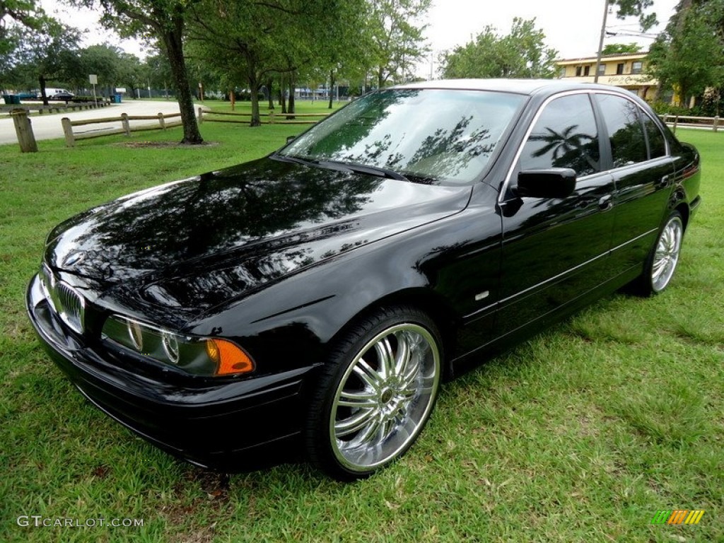 Jet Black BMW 5 Series