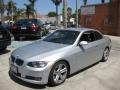 2007 Titanium Silver Metallic BMW 3 Series 335i Convertible  photo #5