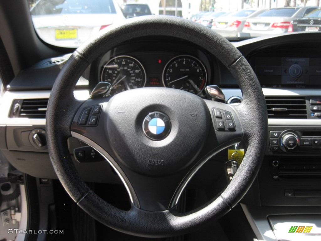 2007 3 Series 335i Convertible - Titanium Silver Metallic / Black photo #10