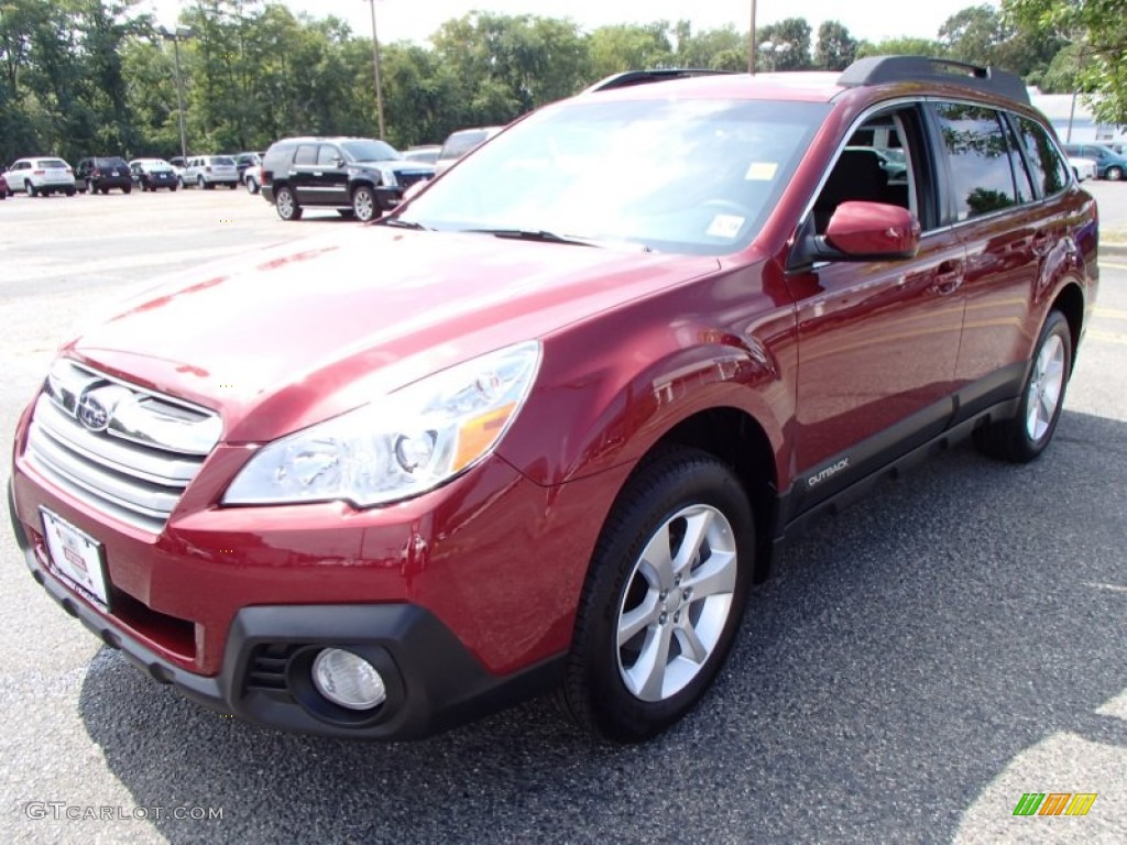 Venetian Red Pearl Subaru Outback