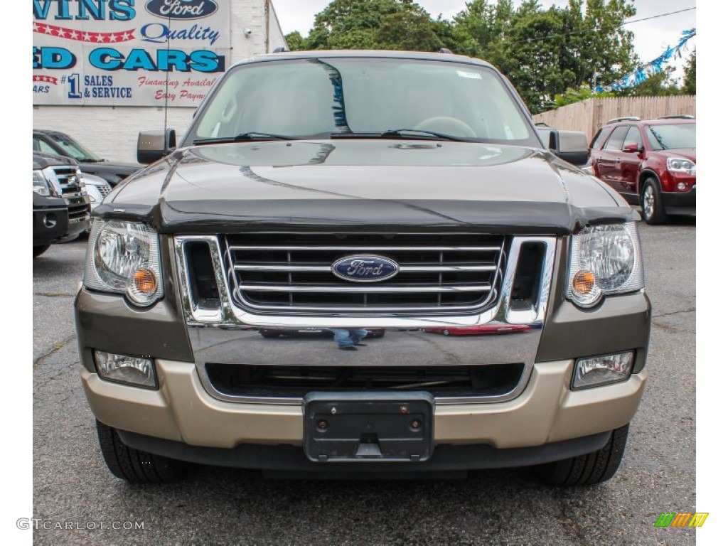 2006 Explorer Eddie Bauer 4x4 - Mineral Grey Metallic / Camel photo #2