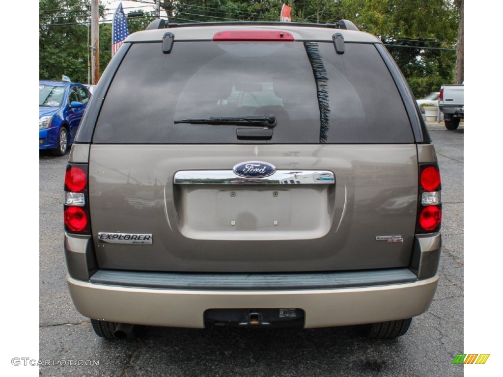 2006 Explorer Eddie Bauer 4x4 - Mineral Grey Metallic / Camel photo #4