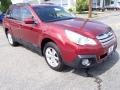 2013 Venetian Red Pearl Subaru Outback 2.5i Premium  photo #3
