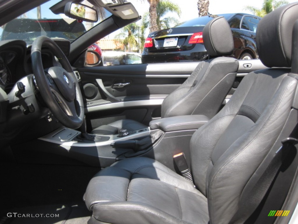 2007 3 Series 335i Convertible - Titanium Silver Metallic / Black photo #18