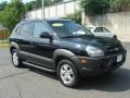 2008 Obsidian Black Hyundai Tucson SE 4WD  photo #3