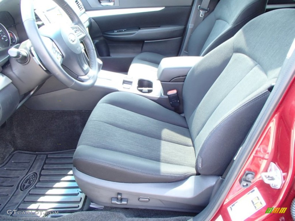 2013 Outback 2.5i Premium - Venetian Red Pearl / Black photo #10