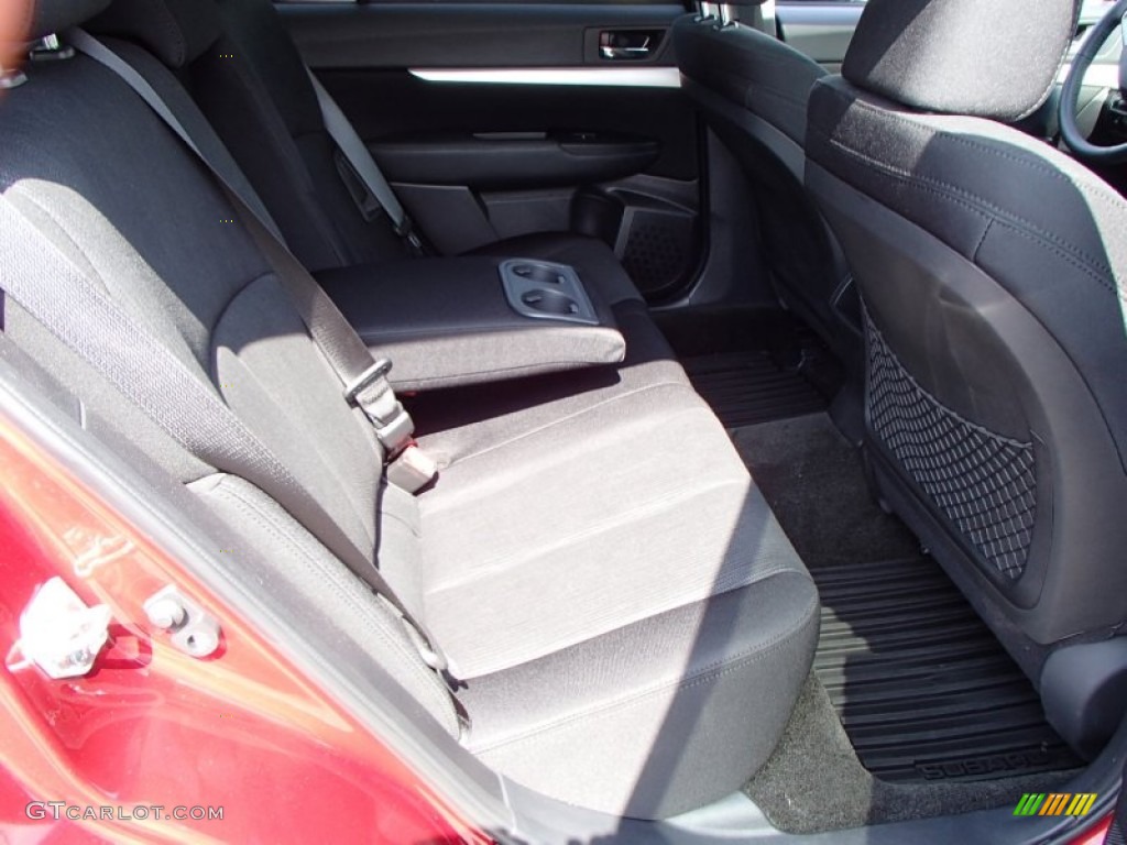 2013 Outback 2.5i Premium - Venetian Red Pearl / Black photo #12