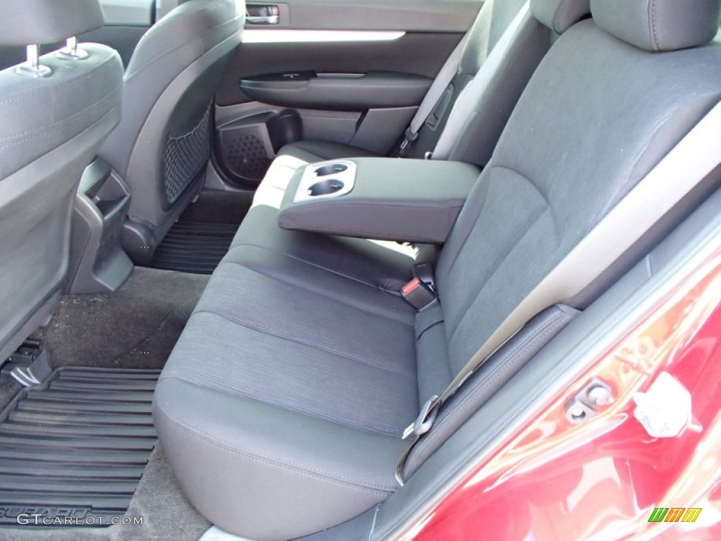 2013 Outback 2.5i Premium - Venetian Red Pearl / Black photo #13
