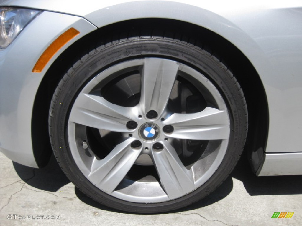 2007 3 Series 335i Convertible - Titanium Silver Metallic / Black photo #24