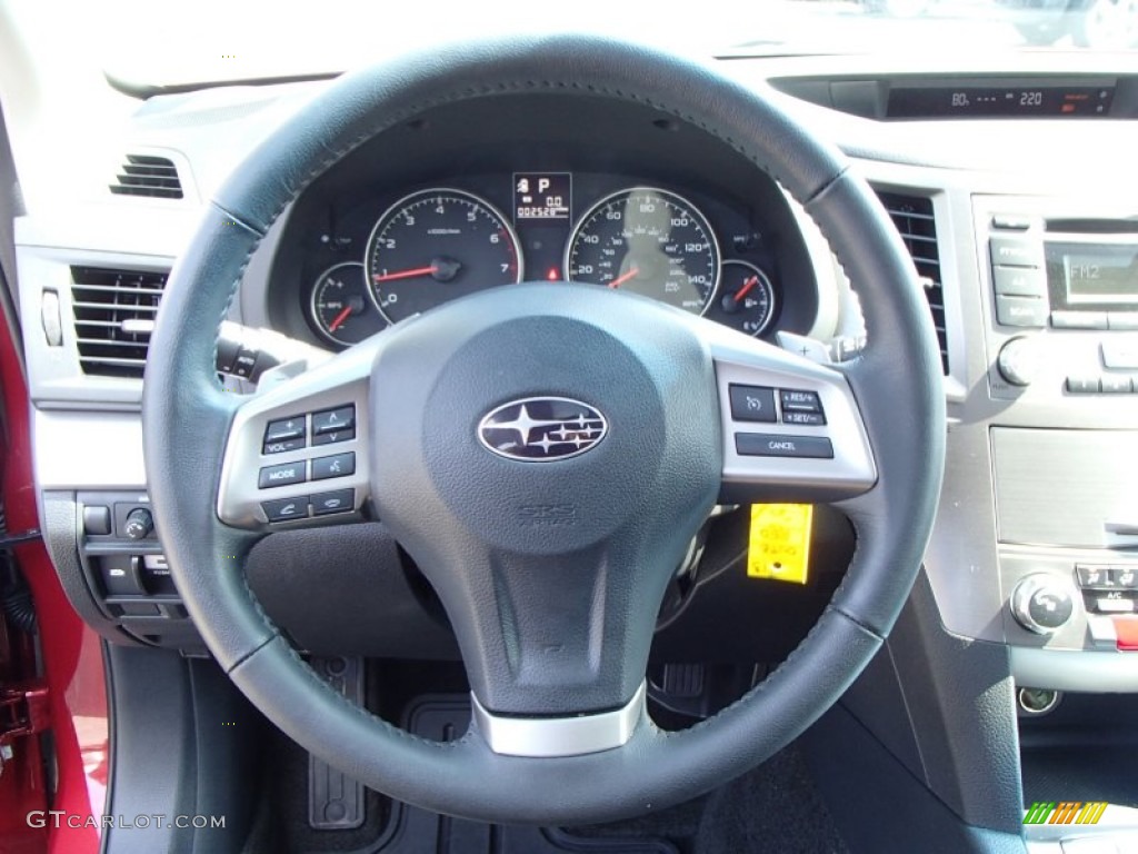 2013 Outback 2.5i Premium - Venetian Red Pearl / Black photo #15