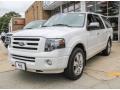 White Platinum Tri-Coat Metallic 2010 Ford Expedition EL Limited 4x4