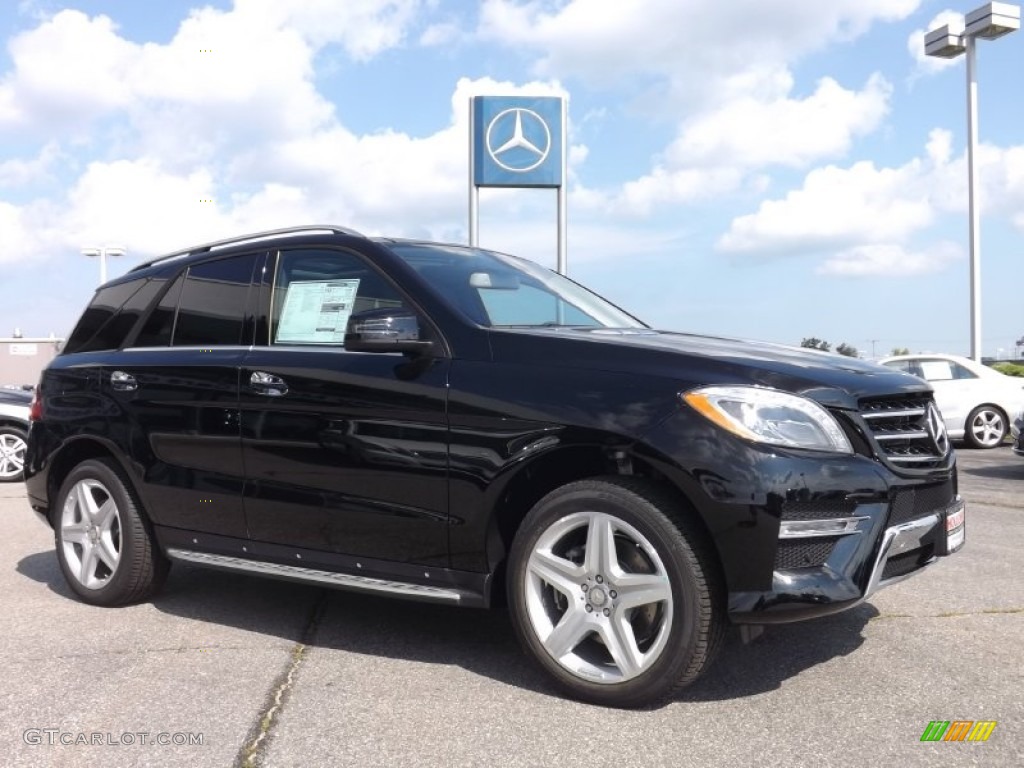 Black 2014 Mercedes-Benz ML 350 BlueTEC 4Matic Exterior Photo #85138859