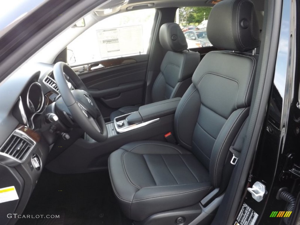 Black Interior 2014 Mercedes-Benz ML 350 BlueTEC 4Matic Photo #85138967