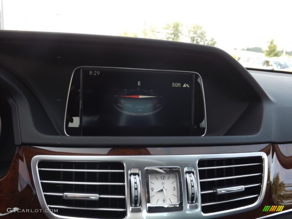 2014 E 350 4Matic Sedan - Black / Black photo #9