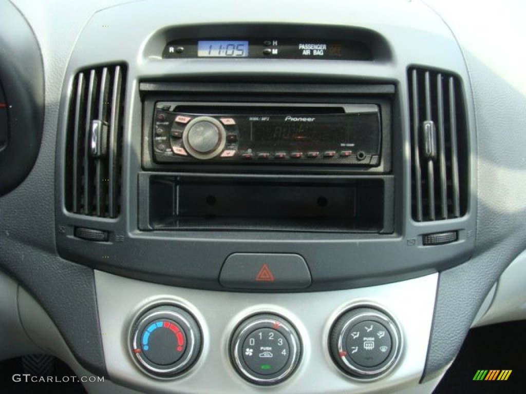 2010 Elantra Blue - Ebony Black / Gray photo #15