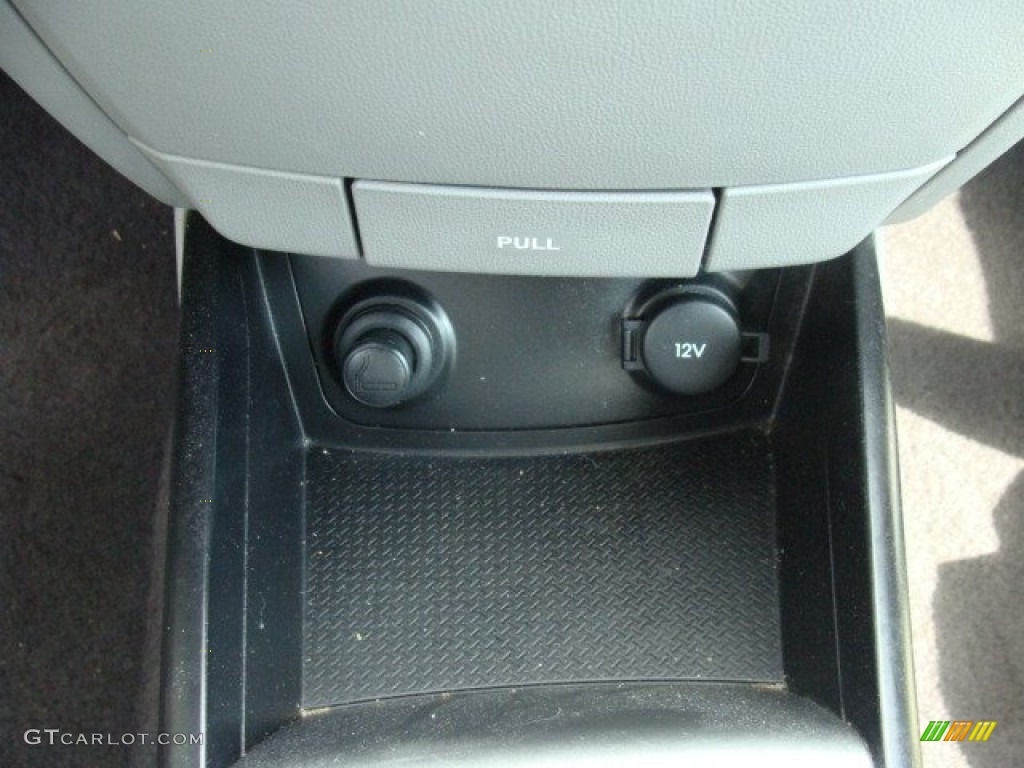2010 Elantra Blue - Ebony Black / Gray photo #16