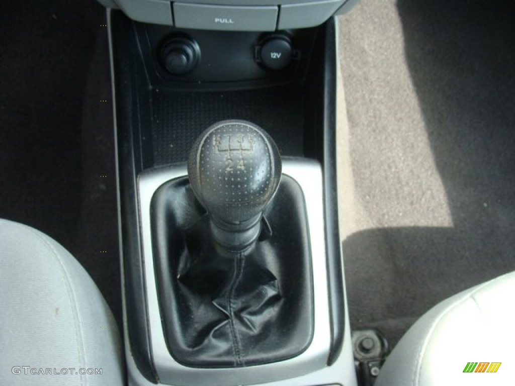 2010 Elantra Blue - Ebony Black / Gray photo #17