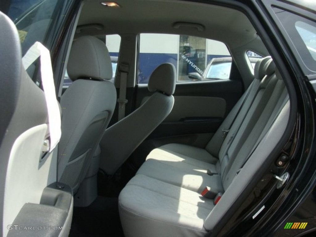 2010 Elantra Blue - Ebony Black / Gray photo #18