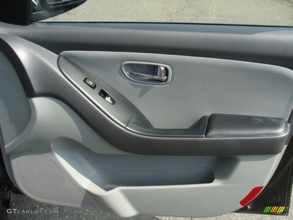 2010 Elantra Blue - Ebony Black / Gray photo #22