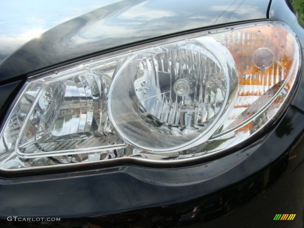 2010 Elantra Blue - Ebony Black / Gray photo #26