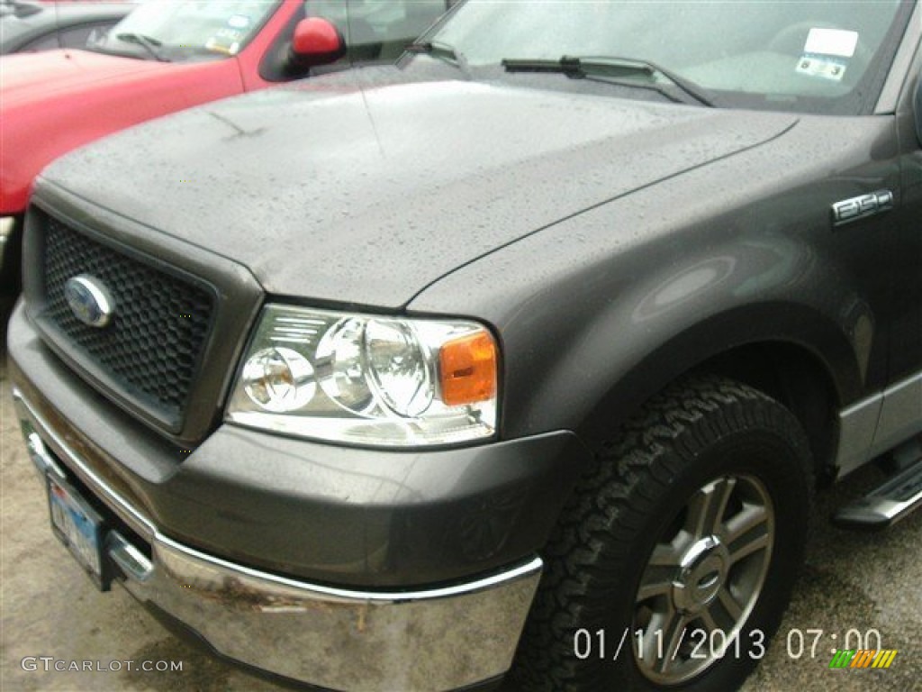 2007 F150 XLT SuperCrew - Dark Shadow Grey Metallic / Medium Flint photo #1