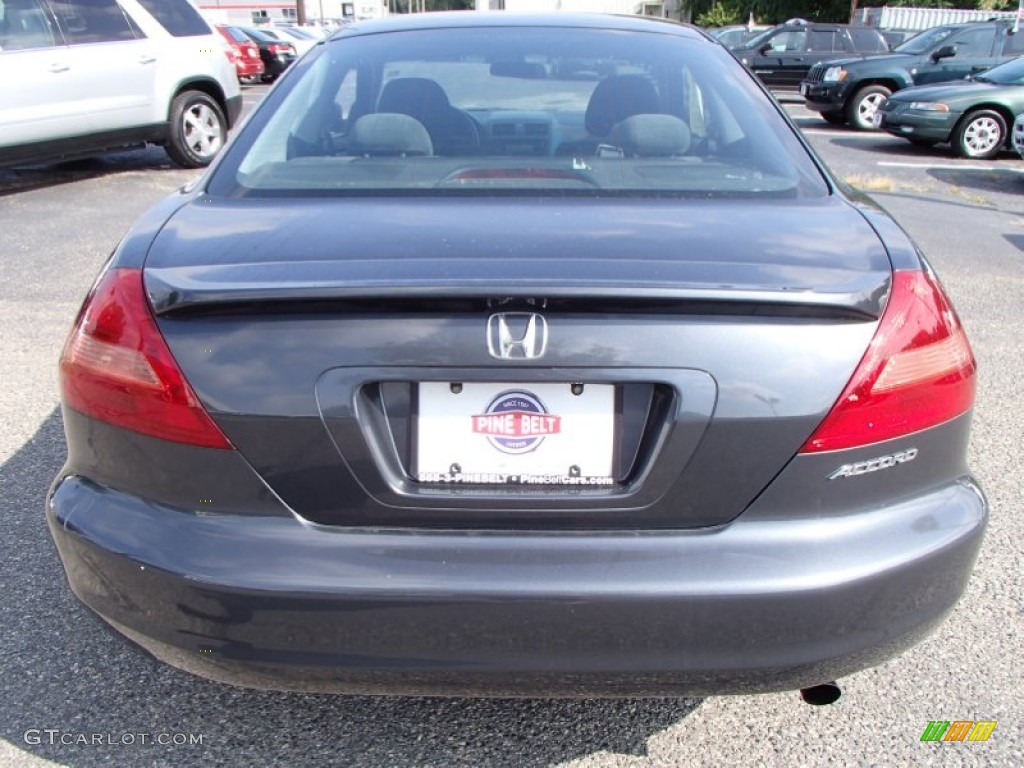 2005 Accord LX Special Edition Coupe - Graphite Pearl / Black photo #8