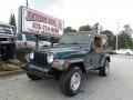 1999 Forest Green Pearlcoat Jeep Wrangler Sahara 4x4  photo #1