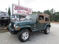 1999 Forest Green Pearlcoat Jeep Wrangler Sahara 4x4  photo #2