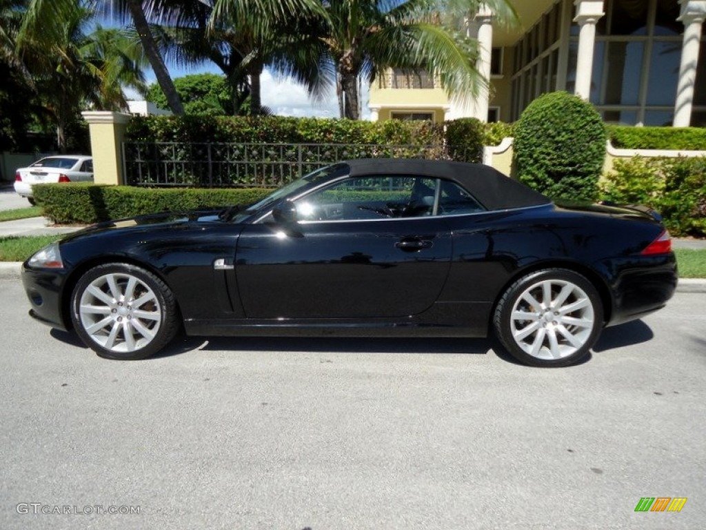 2007 XK XK8 Convertible - Ebony Black / Charcoal photo #23