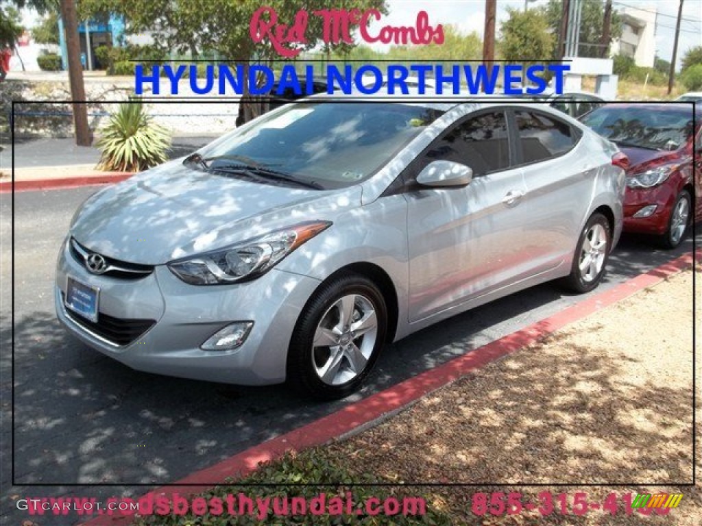 2012 Elantra GLS - Silver / Gray photo #1