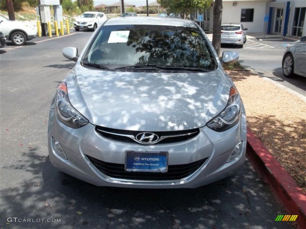 2012 Elantra GLS - Silver / Gray photo #2