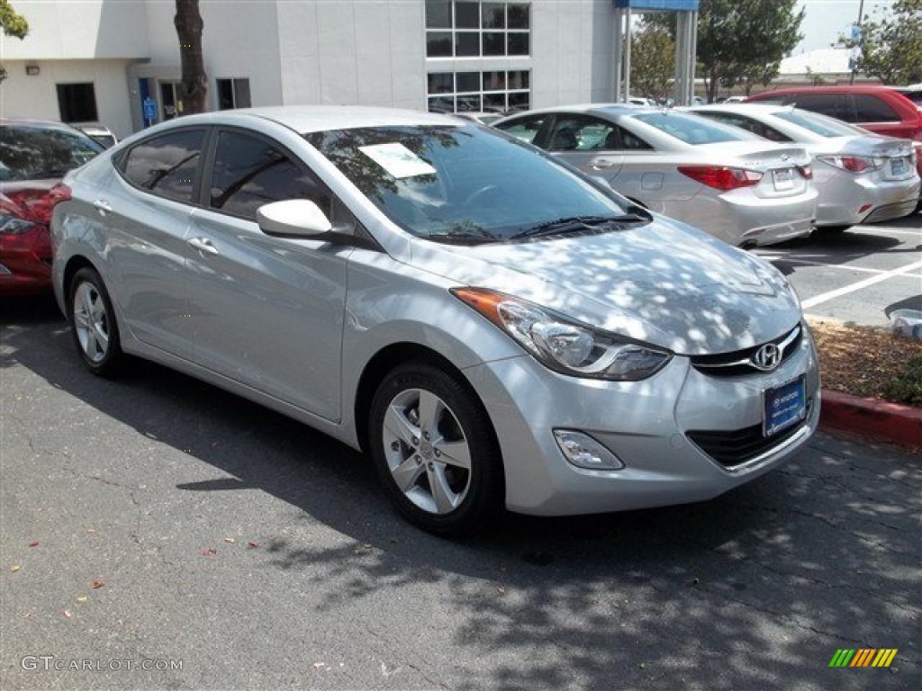 2012 Elantra GLS - Silver / Gray photo #3