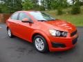Inferno Orange Metallic - Sonic LT Sedan Photo No. 1