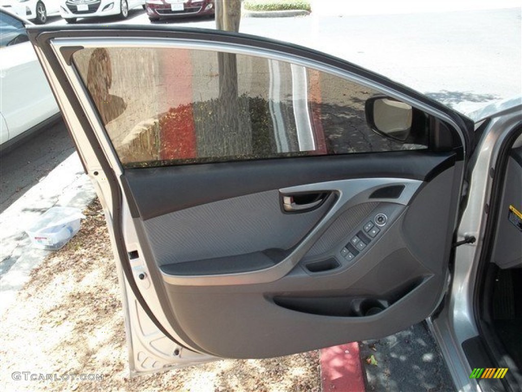 2012 Elantra GLS - Silver / Gray photo #6