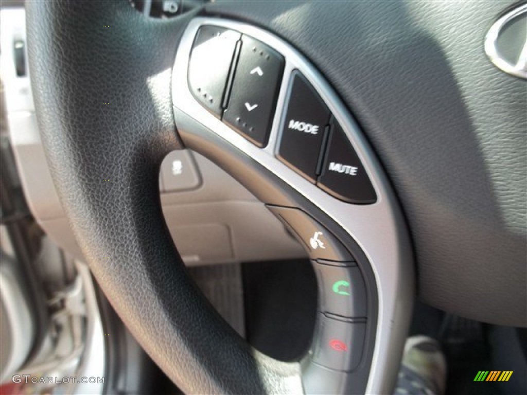 2012 Elantra GLS - Silver / Gray photo #10
