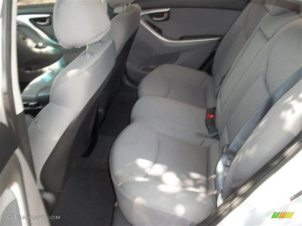 2012 Elantra GLS - Silver / Gray photo #18