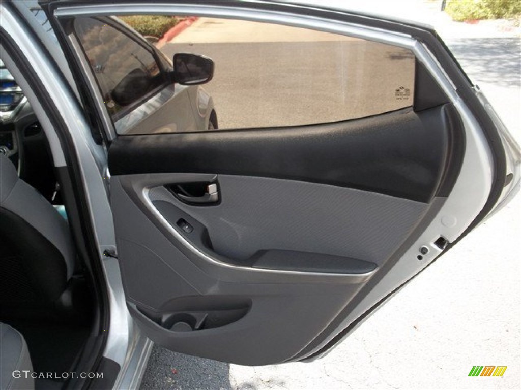 2012 Elantra GLS - Silver / Gray photo #24