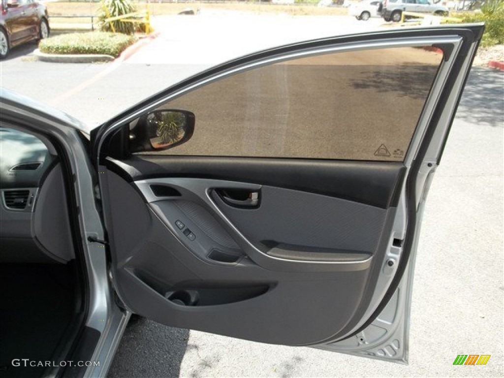 2012 Elantra GLS - Silver / Gray photo #26