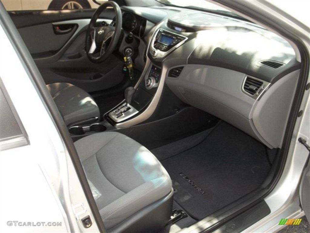 2012 Elantra GLS - Silver / Gray photo #27
