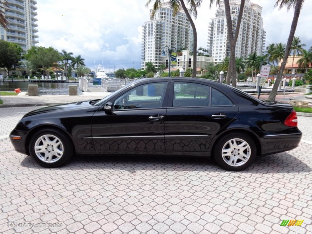 Black 2006 Mercedes-Benz E 320 CDI Sedan Exterior Photo #85142790