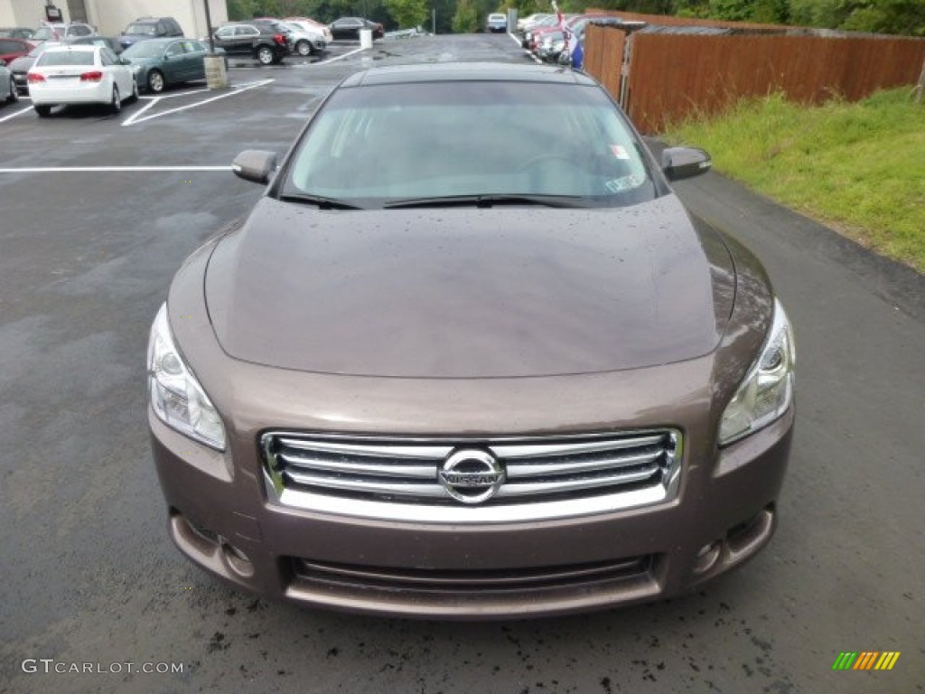 2012 Maxima 3.5 SV Premium - Java Metallic / Charcoal photo #2