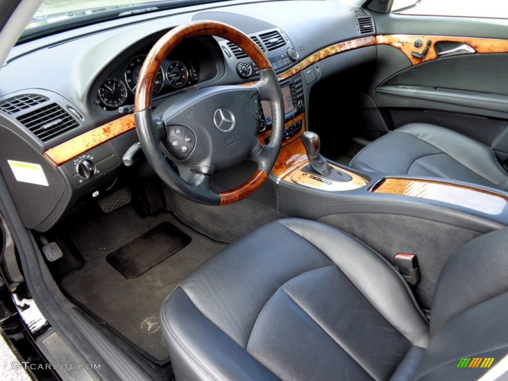 Charcoal Interior 2006 Mercedes-Benz E 320 CDI Sedan Photo #85142921