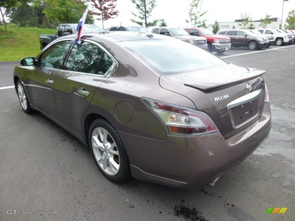 2012 Maxima 3.5 SV Premium - Java Metallic / Charcoal photo #4