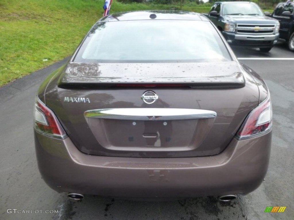 2012 Maxima 3.5 SV Premium - Java Metallic / Charcoal photo #5