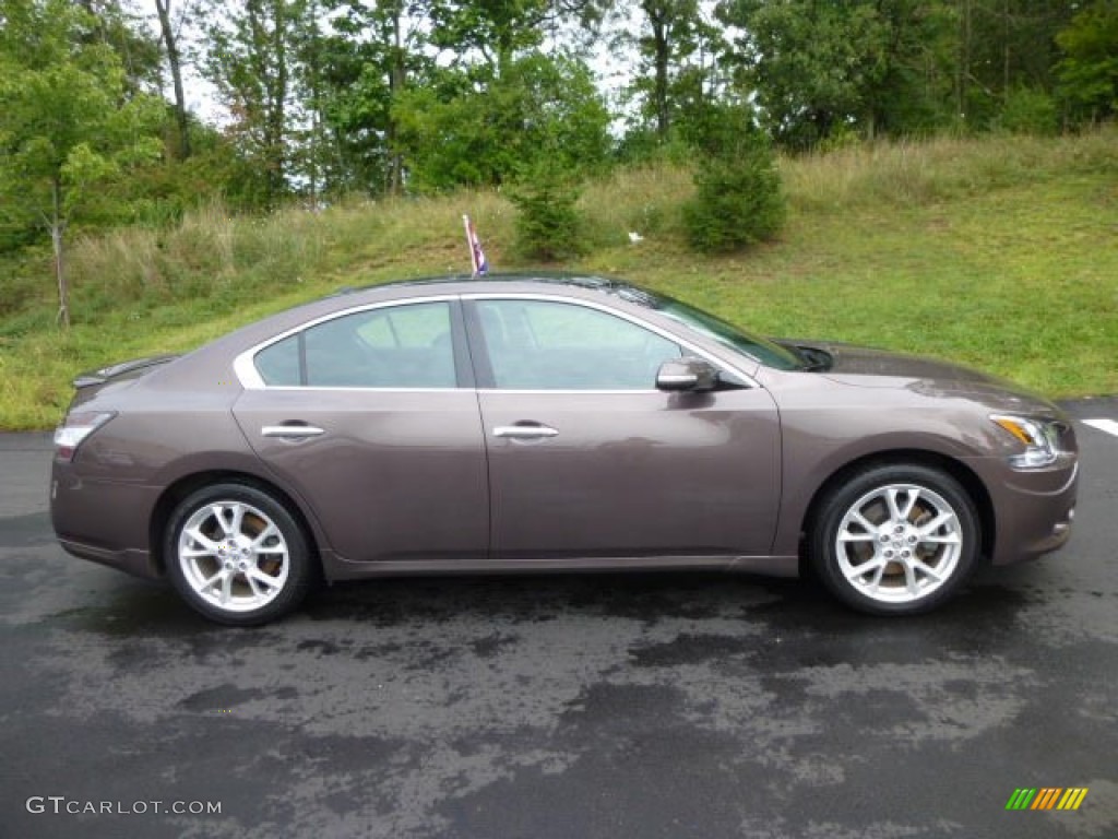 2012 Maxima 3.5 SV Premium - Java Metallic / Charcoal photo #7