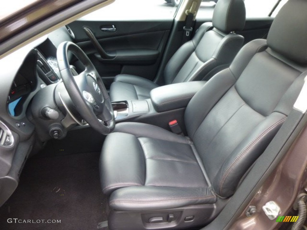 2012 Maxima 3.5 SV Premium - Java Metallic / Charcoal photo #13