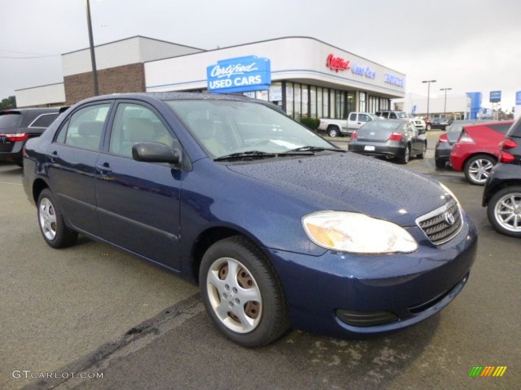 2006 Corolla CE - Indigo Ink Pearl / Beige photo #1