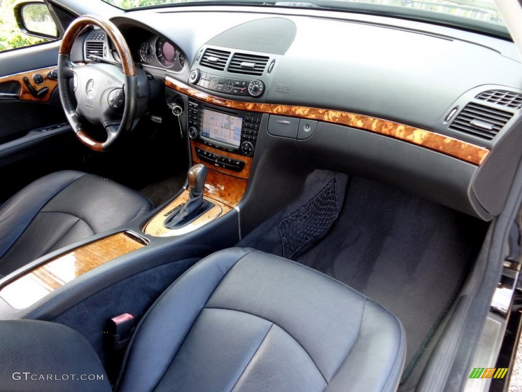 2006 Mercedes-Benz E 320 CDI Sedan Charcoal Dashboard Photo #85143761