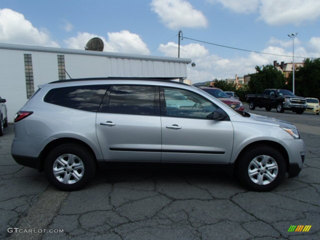 2014 Traverse LS AWD - Silver Ice Metallic / Dark Titanium/Light Titanium photo #1