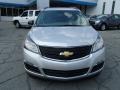 2014 Silver Ice Metallic Chevrolet Traverse LS AWD  photo #3